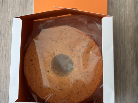 ほんのりパクチー風味！パクチーモヒート風味のシフォンケーキ！！