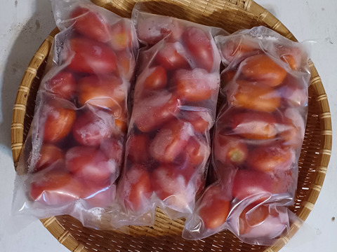 冷凍トマト『サンマルツァーノ』　🍅！1.6㎏（800×2）　在庫限り🙇