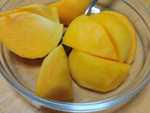 【送料500円引き】和歌山県　たね無し柿（刀根早生）（訳あり）５kg（箱込み）