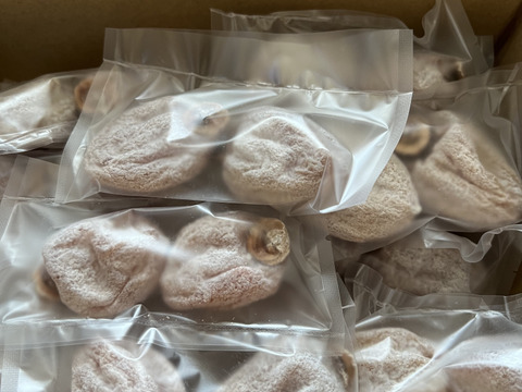 【ホワイトデーセール】遠赤加工でふっくらしっとり【南信州産市田柿】たっぷり１ｋｇ（５００ｇ×２袋）