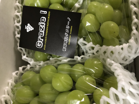 最終セール🍇山形県産シャインマスカット 【3-4房