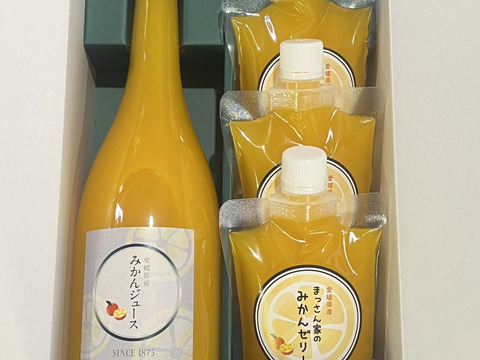 みかん満喫ギフト（みかんジュース＆ゼリー）