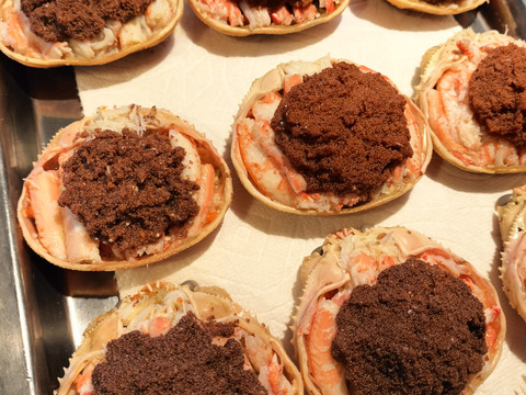 【12月末までの幻のカニ！】セコガニ甲羅盛り　4杯入り