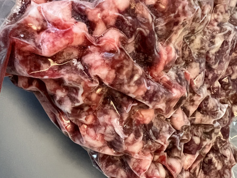 超おすすめ☆豊作和牛【超粗挽き赤身ミンチ】1kg(真空・冷凍)