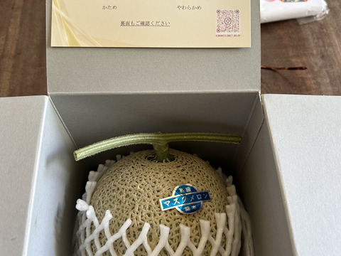 今季最終便【秋作】秀品マスクメロン1玉(1.6kg以上)