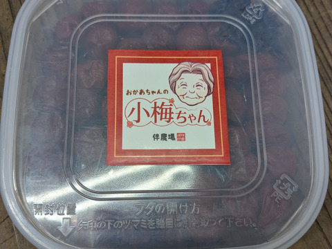 やわらか「小梅ちゃん」250g ♪ 昔ながらのすっぱい味!おかあちゃんの梅干し