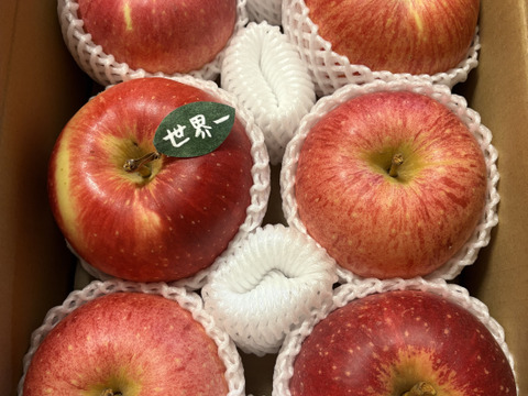 🍎希少品種🍎世界一約3キロ 6～7玉入り 青森りんごID168643