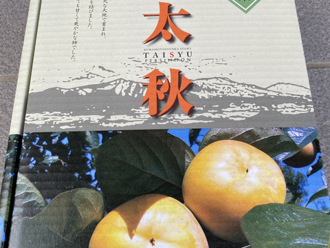 シャキッと甘い熊本県産太秋柿　家庭用　2k