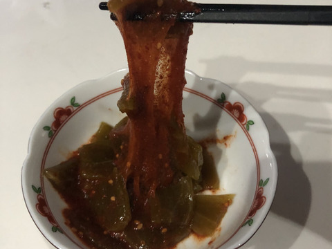 世界初⁉　サボテン×キムチ！「もぐもぐサボテンのキムチ（きざみ）」100ｇ