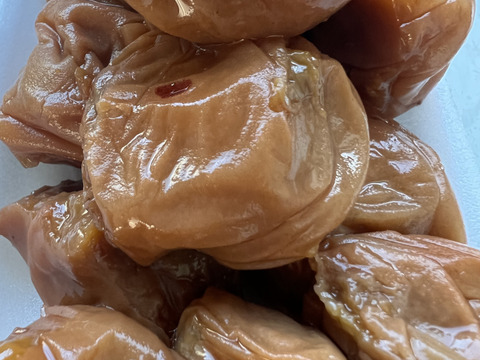 『家庭用』紀州南高梅　白干し梅　1kg 無添加　塩分18% 潰れ　破れ　キズ有