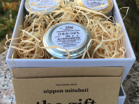 【新春福袋】限定30セット！8000円〈天然〉日本蜜蜂の非加熱の生ハチミツ　50g/3種類　【味比べセット】