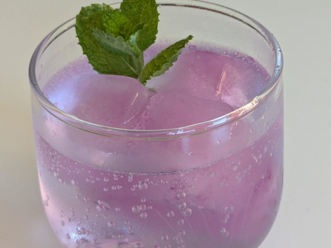 ぶどう（藤稔）2房とバタフライピーの乾燥花3gセット