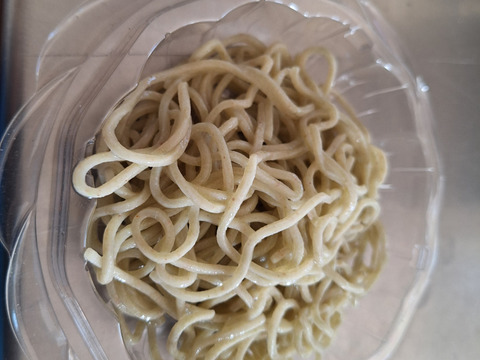 【冷凍】生そば４人前(そば280g×2 つゆ付き）