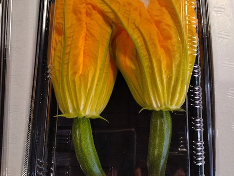 北海道産花ズッキーニ　6本