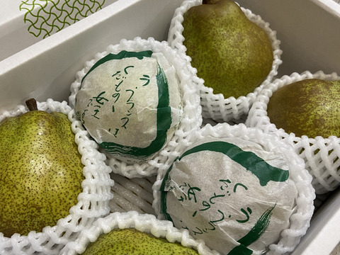 【ラフランス専業農家が贈る🍐】大玉ラ・フランス２ｋｇ６玉【特秀品】【贈答用】