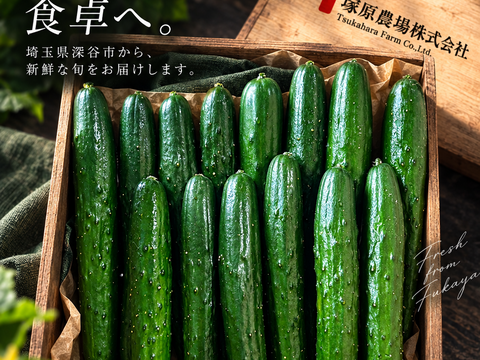 埼玉県深谷市産 プレミアムきゅうり 2kg
