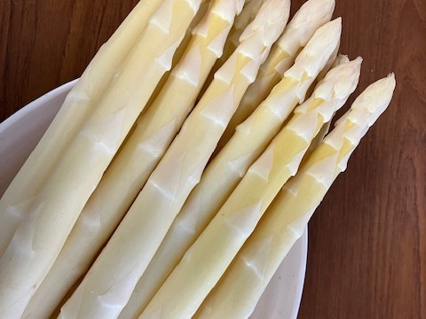 限定！！　静岡育ち　ホワイトアスパラガス　２Lサイズ500g