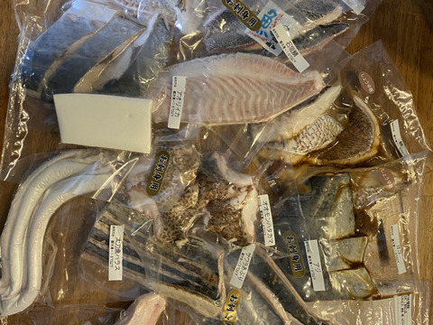 福ギフトセット(切り身、刺身MIX10袋)  【冬ギフト】