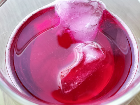 赤紫蘇600ｇ★期間限定　パチャママ農園　“天神赤しそ”　梅干し作りや紫蘇ジュース　梅