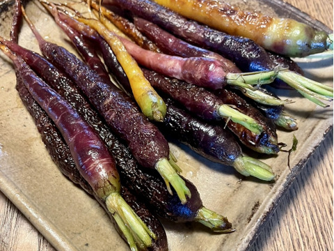 【スペイン在来固定種】自然栽培ミニニンジン（250g）