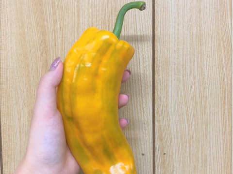 【数量限定】イタリアンパプリカ　パレルモ黄色　3～5本