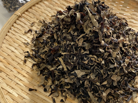 ★細かいけど便利★乾燥カットきくらげ【北海道産】きざみタイプ90ｇ ※規格外※細かいけど使いやすい！