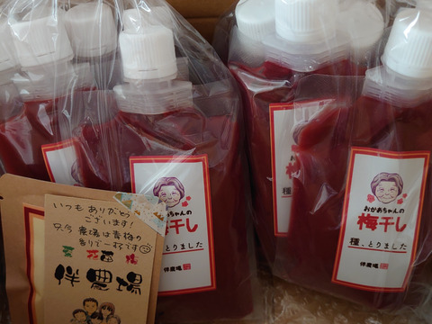 無添加】まとめ買い♪♪ おかあちゃんの梅干ペースト「種とり