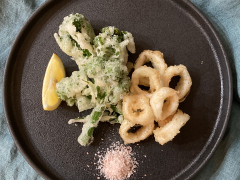 春のイタリア野菜 チーマディラーパ 西洋菜花