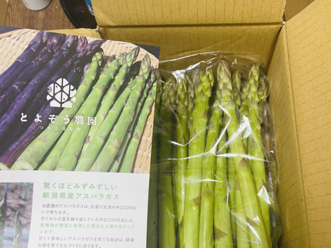【朝採】アスパラガス 2Lサイズ A等級 １kg 【収穫当日発送】