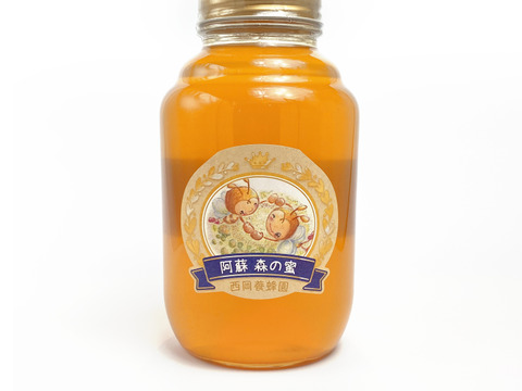 【大容量】
☆〈2kgビン〉純粋国産　阿蘇森の蜜（百花）