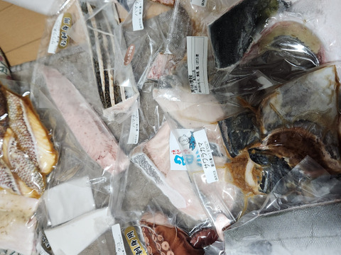 福ギフトセット(切り身、刺身MIX10袋)  【冬ギフト】