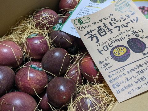 🌺訳あり数量限定《 はねだしセット 》
【有機JAS認証】オーガニック芳醇パッションフルーツ/『はねだし3kg¥6500』/そのまま食べてもお菓子づくりや加工にも◎/30個〜50個/傷シワ色むら