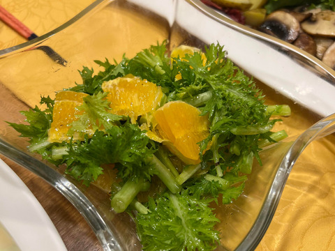 【夏ギフト】ピリッとスッキリ！わさび菜1k！～農薬/化学肥料・不使用