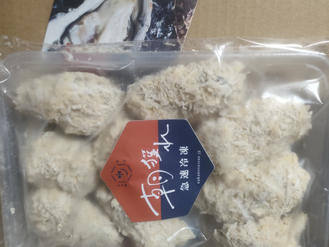 【令和7年 瀬戸内海の牡蠣大量死 被害支援プログラム】【食べて応援】JAPAN FOOD SELECTION2024グランプリ賞受賞【本物嗜好の方向け】朝獲れ美浄生牡蠣でカキフライ急速冷凍