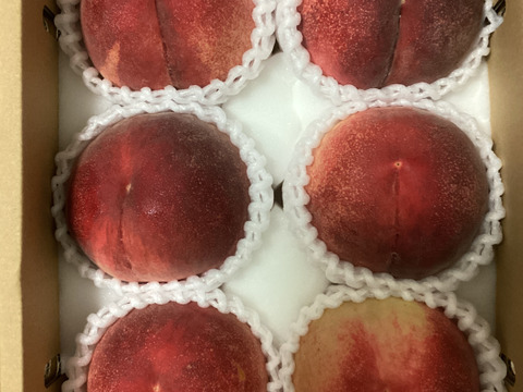 予約販売☆桃『夢みずき』☆2kg化粧箱：山梨県産の夢みずき｜食べ
