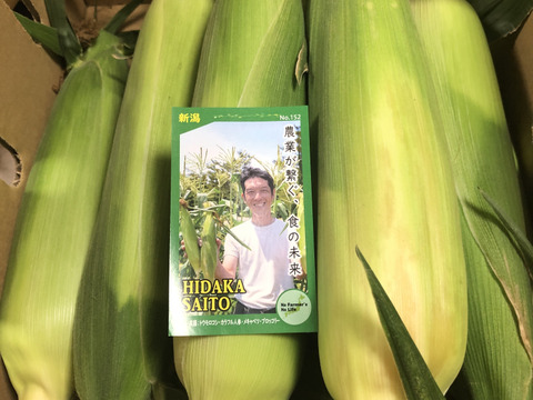 【予約販売】フルーツ以上の糖度を誇るトウモロコシ