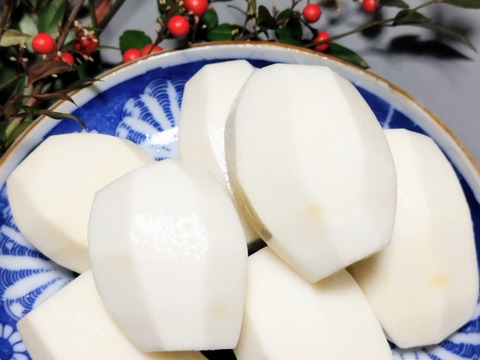 農薬不使用　トロリもっちり里芋　原っぱ農園の在来里芋4.5キロ　蔵王町在来里芋