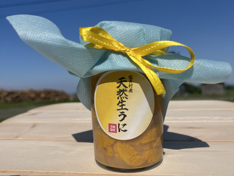【まもなく販売終了】青森県佐井村産　ビン詰め生うに　150ｇ