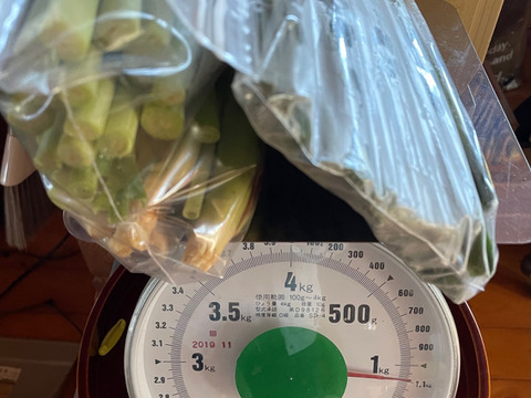 自然農法栽培 ハーブ　レモングラス　herb lemongrass　冷凍　1000g以上入れてお届けいたします。