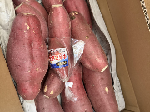 訳ありでも甘くねっとり！「紅はるか」色々なサイズ入り  5キロ箱