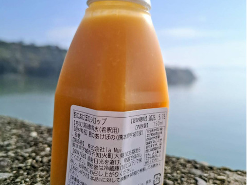 laNui labo.　肥のあけぼのシロップ150㎖/本×3本　🍊デコポン発祥の地・不知火町より