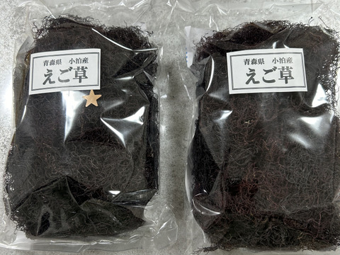 小泊産えご草１００ｇⅹ2袋　
（レシピ付き）