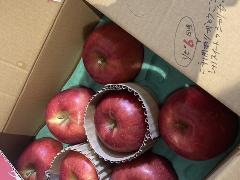 【シナノスイート】（2kg・6～9個入り）シャリ甘・ジューシーお得な家庭用