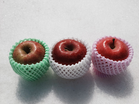 ☆3種の《ふじ》【食べ比べ】☆農薬不使用りんご入り☆3キロ（８〜１２玉）