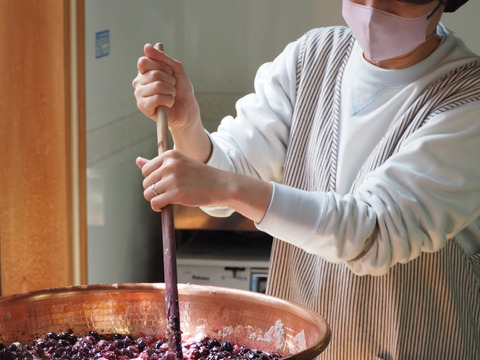 果肉ごろごろ！ブルーベリー、梨、いちご、ミックス、梅ジャムの5本ギフトセット