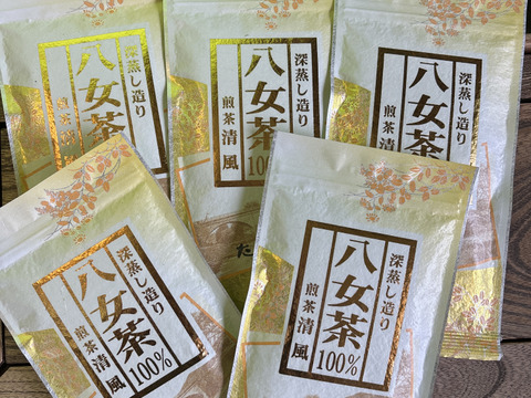 2025✨新茶✨たつみ園当店自慢♡の煎茶清風100ｇ5本セット