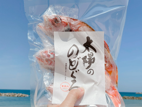 太陽ののどぐろ こだわり一夜干し4匹セット Sサイズ 島根県産 食べチョク 農家 漁師の産直ネット通販 旬の食材を生産者直送