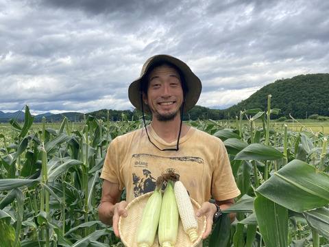 予約販売】極甘！有機ホワイトコーン10本：北海道産の野菜｜食べ