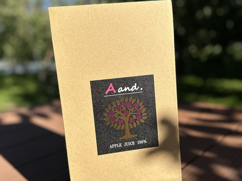 【贈り物に！】
A and.オリジナルブレンド✨りんごジュース　720ml×2本入