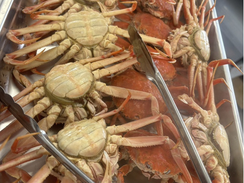 【外子内子ミソmix】茹でセイコガニ1杯約150g×4杯